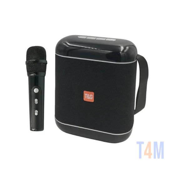 ALTAVOZ INALÁMBRICO TG-523K AUX/USB/TARJETA DE MEMORIA NEGRO